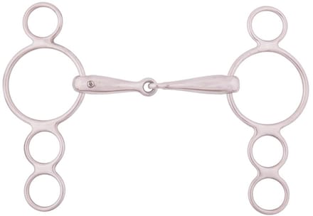 BR Pessoabit 4-rings enkel gebroken 18mm