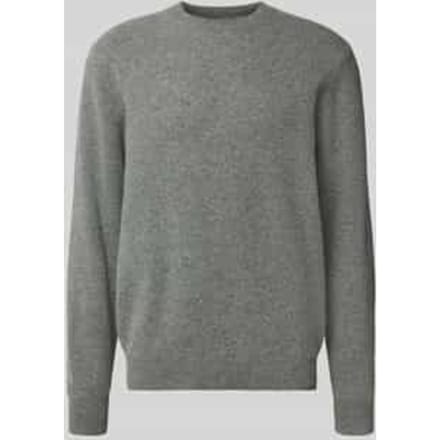 Pullover van wol met ribboordjes