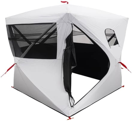 vidaXL - Jacht - Tent - Wit - Blackout - 2-persoons - Polyester - en - Staal