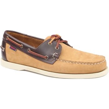 Sebago Bootschoenen Docksides Portland Beige Bruin - Maat 42 - Heren - Instappers