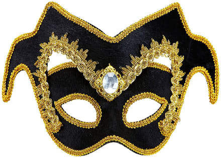 WIDMANN - Barok Venetiaans halfmasker voor volwassenen