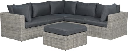 Garden Impressions Silverbird Loungeset - 4-delig - Vintage Willow