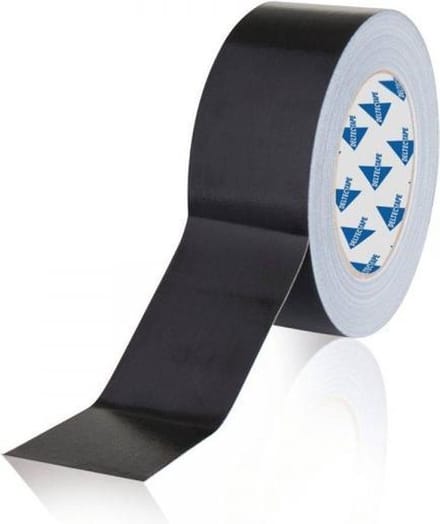 Deltec Gaffa Tape Pro 50mm x 50m Mat Zwart