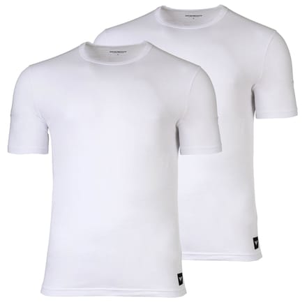 Emporio Armani T-shirt ESSENTIAL LOGOLABEL Set van 2