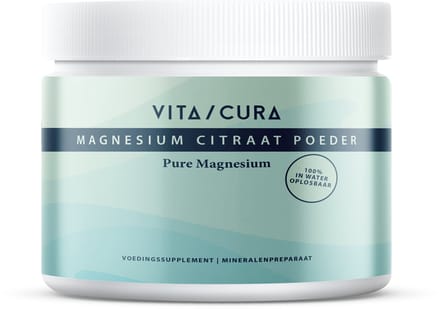 Vitacura® Magnesium Citraat Poeder - 400 Grams