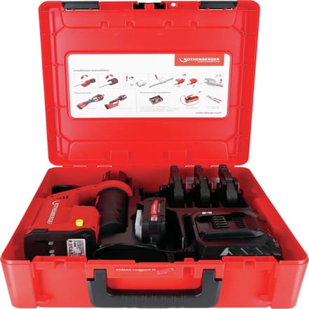 ROTHENBERGER ROMAX COMPACT III Set SV12-14-16, 2Ah, EU, CAS - 1000004436