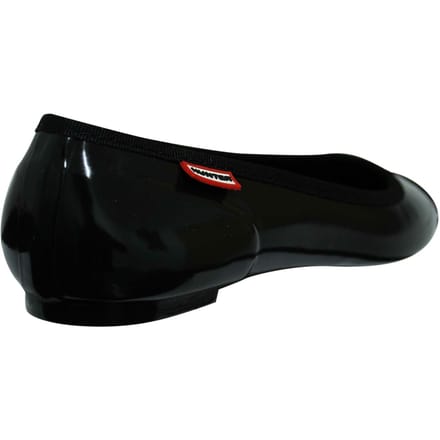 Hunter Original Womens Zwart Ballet Schoenen