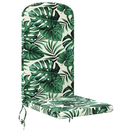 vidaXL - Zon - Ligzitzak - Kussen - GEMERT - 100% - Polyester - Bladpatroon