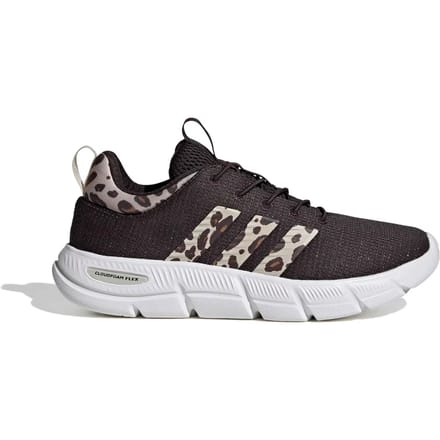 Adidas Cloudfoam Flex dames sneakers bruin wit