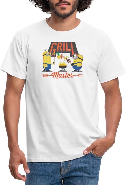Minions Grill Master T-Shirt Heren