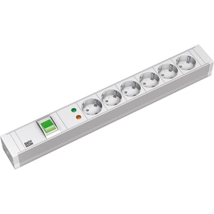 BACHMANN 19 PDU PVC 6xCEE7/3 Schakelaar