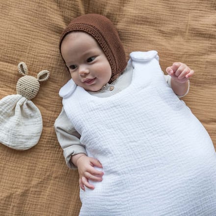 Cocoeko - Baby Slaapzak - 0-6m (70 cm) - 4 Seasons (TOG 2.0) - Wit