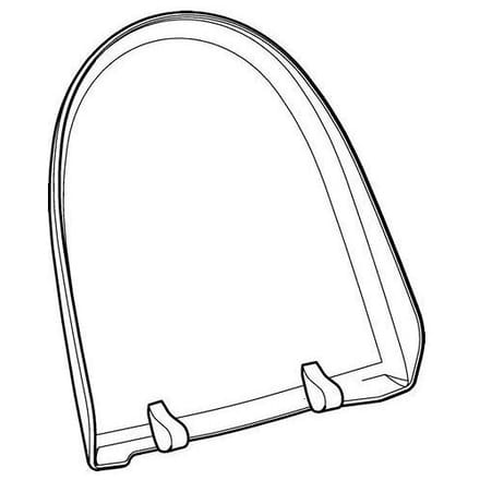 Geberit WC lid for Aquaclean Sela 242.875.11.1