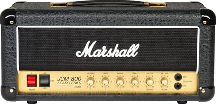 Marshall SC20H-E Studio Classic JCM800 Head 20W (Black) - Buizenversterker top voor elektrische gitaar