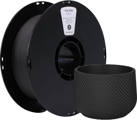 Kexcelled PLA Mat Zwart/Matt Black 1.75mm 1kg 3D Printer filament