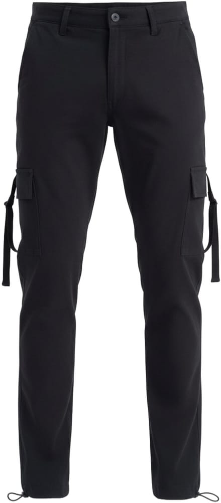 OMBRE Broek - Regular Fit - Katoen - Rits Zwart M