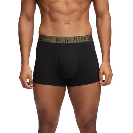 Under Armour Boxershorts UA PERFORMANCE COTTON - SOLID 3 IN 3PK Set van 3