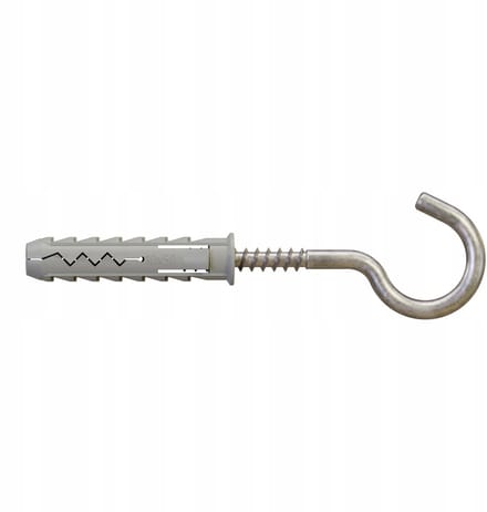 Stekker met plafondhaak 8x40mm - 100 st