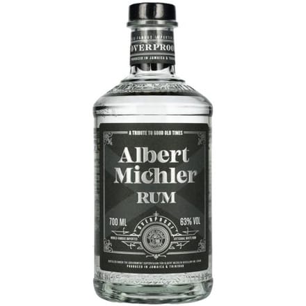 Albert Michler Distillery Albert Michler Rum Overproof Artisanal White Rum 63% Vol. 0,7l