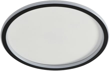 Kosilum - Alessia - Plafondlamp - Zwart - Metaal en acryl