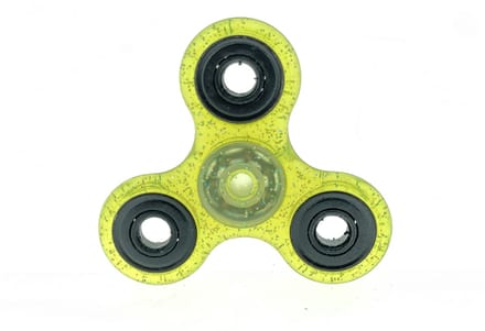 Extreme Spinner Glitter – Geel – Fidget Spinner