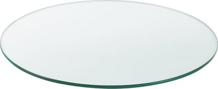 Glasplaat ESG veiligheidsglas 8 mm voor tafels Ø60 cm