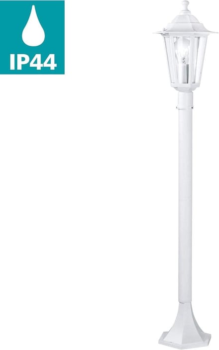 LATERNA 4 sokkellamp gegoten aluminium E27 - Wit