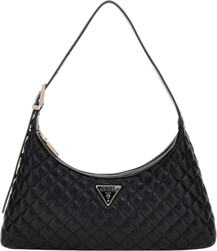 GUESS Schoudertas Eco Rianee Shoulder Bag Black Zwart