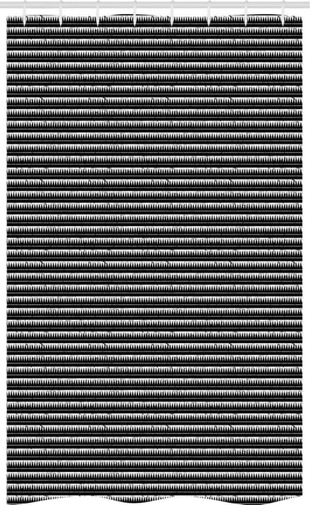 ABAKUHAUS douchegordijn Azteeks – 120 x 180 cm – Grunge Chevron