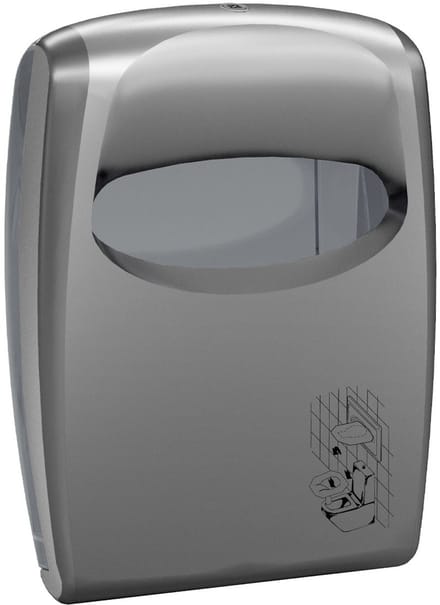 Marplast MP910, Dispenser voor toiletkussens, Kunststof, Capaciteit 200 vel, Grijs
