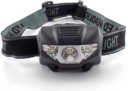 Actie4you® - Hoofdlamp - LED - Kantelbaar - 3 Standen - 150 Lumen