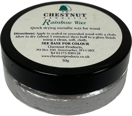 Chestnut - Rainbow Wax - Zilver - 50g