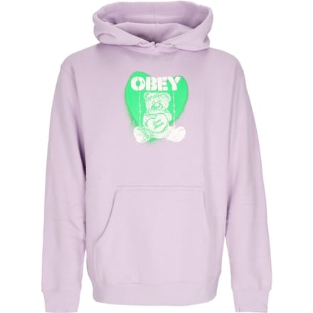 Love Hurts 2 Basic Fleece Lavendel dameshoodie met capuchon