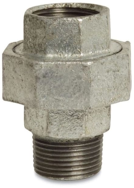 Tempergiet Fitting 2 inch: Konische Verschraubing voor veilige Rohrverbindingen