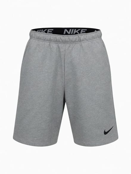 NIKE Dri-Fit Korte Broek Heren - Dark Grey Heather / Black - XL