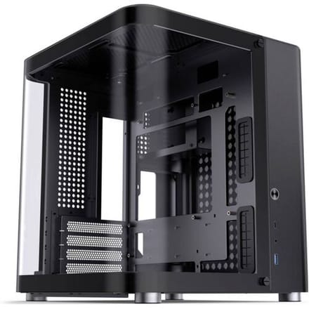 Jonsbo TK-1 2.0 Tempered Glass Micro-tower PC-behuizing Zwart