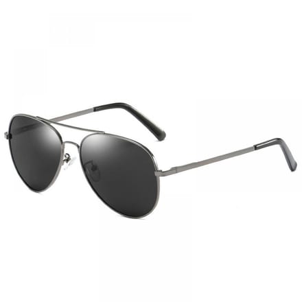 pilotenbril - gepolariseerd - unisex - zilver