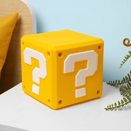 Paladone - Super Mario - Question Block SquishyGlo Light - Lamp