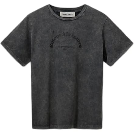T-shirt met print Terug naar de bron dames Sofie Schnoor Zenasw