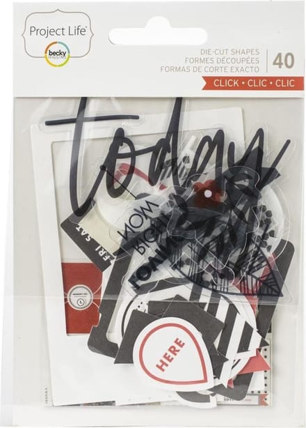 Project Life Ephemera Die-Cut Shapes 40/Pkg (380868)