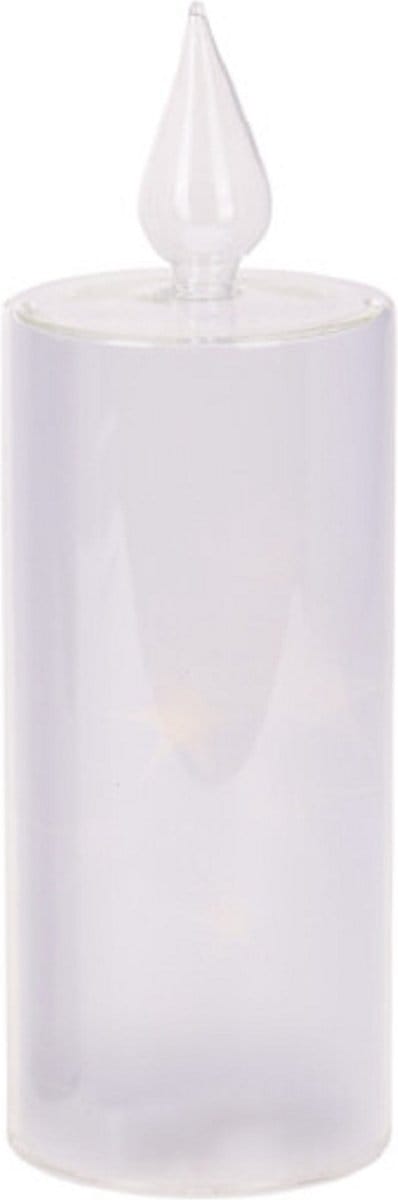 Kaars met ledverlichting - ledlamp -decoratie woonkamer - 26 cm hoog