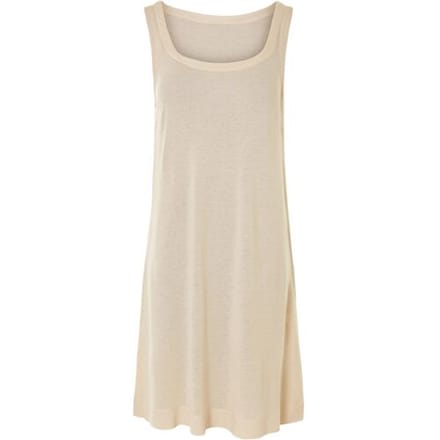 ESMARA Dames jurk van linnenmix (Beige, M (40/42))