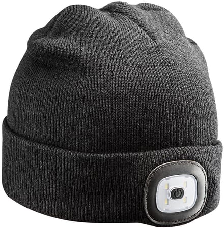 Grupa Topex NEO - Czapka met LED-lamp - USB - Waterbestendig