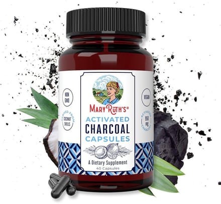 MaryRuth's - Activated Charcoal Caps - 40 Caps