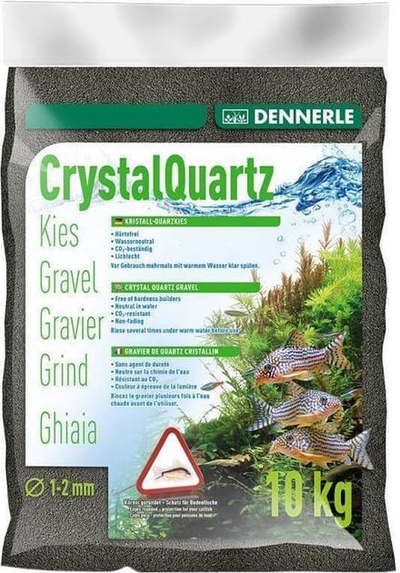 Dennerle kwartsgrind zwart - Inhoud: 10 kilo