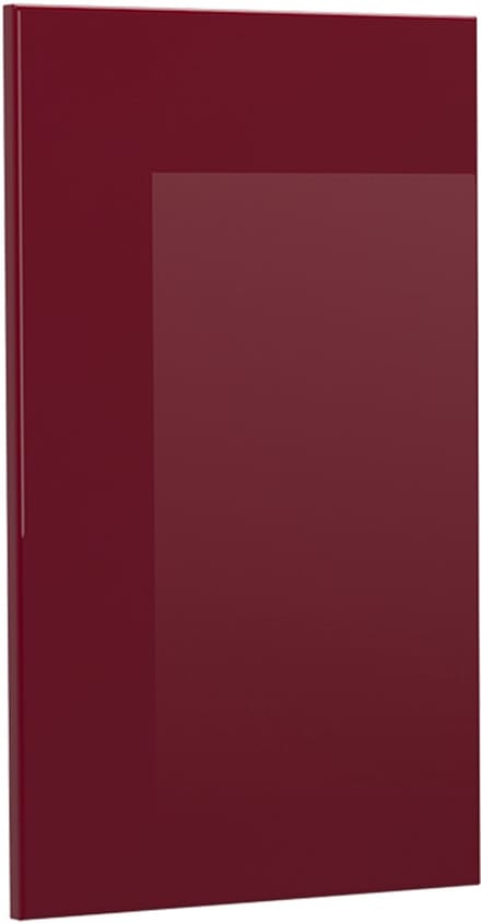 Vicco R-Line Keukenfront – 36.4 x 59 cm meubelfront voor de hoekhangkast Rode hoogglans