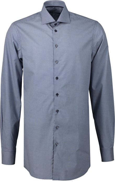Ledûb Overhemd - Extra Lang - Blauw - 41