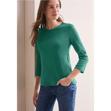 Basic V-hals shirt