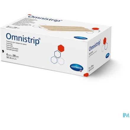 Hartmann - Omnistrip wondhechtstrips - zwaluwstaartjes - 6 x 38mm