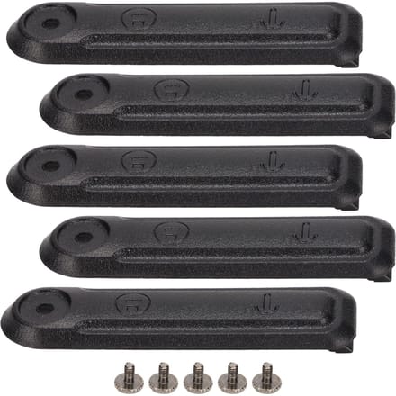 5 Stuks Universele Radio Stofhoes Oortelefoonhoes voor BAOFENG UV9R UV9RPlus UVXR black